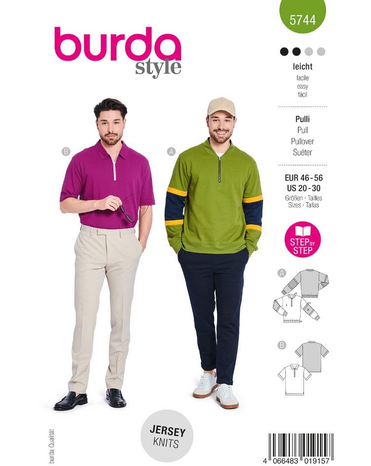 Troyer mit Stehkragen und Shirt