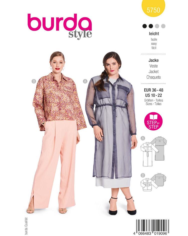 Jacken mit Taschen und Bindeband