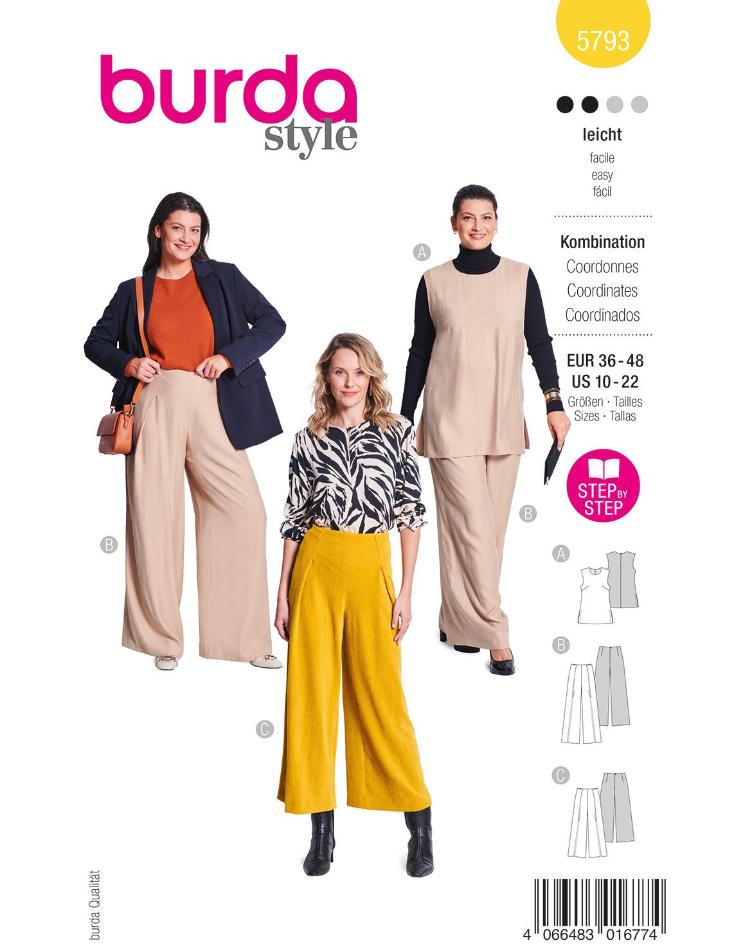 Top und weite Culotte