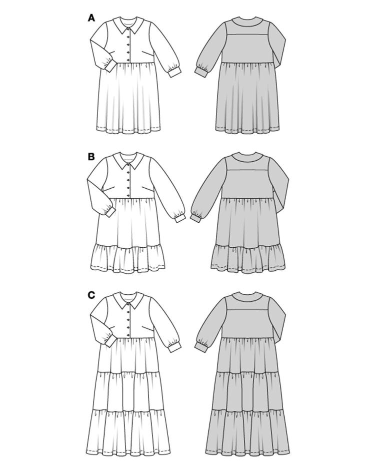 Hemdblusenkleider - 1