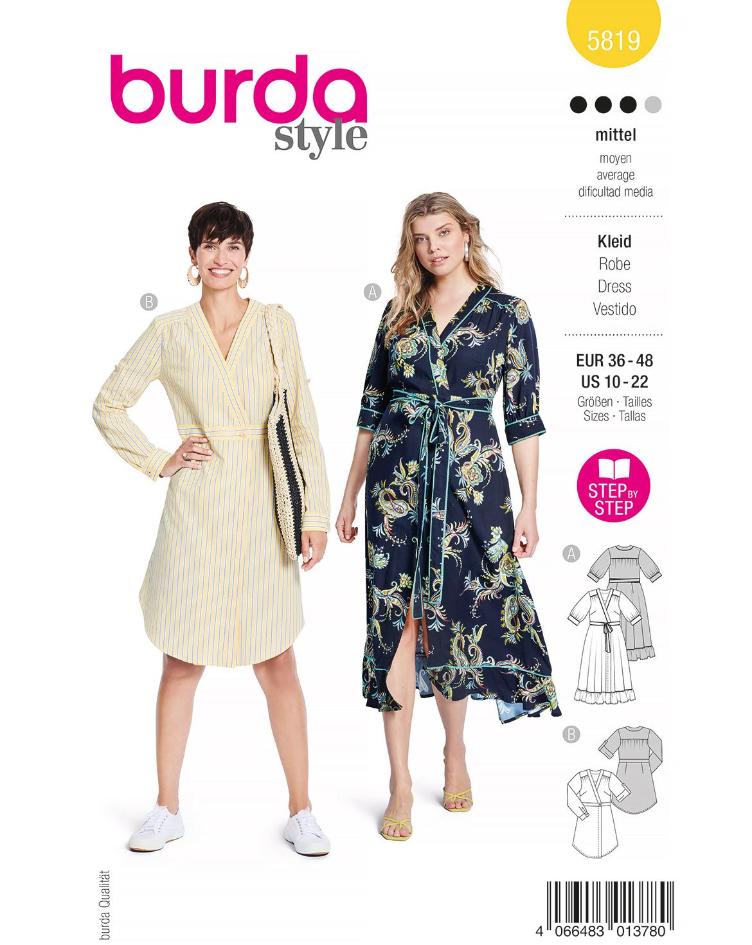 Wickelkleider mit Gürtel