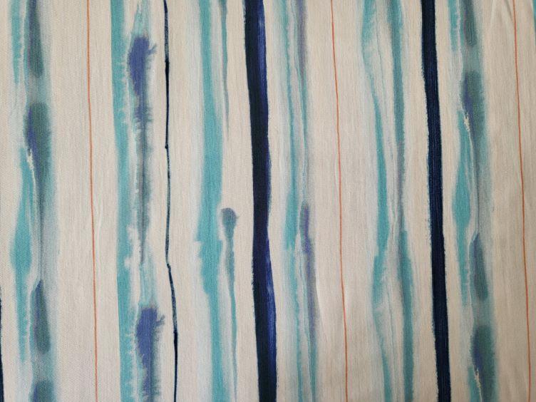 Tencel Streifen bunt - 0