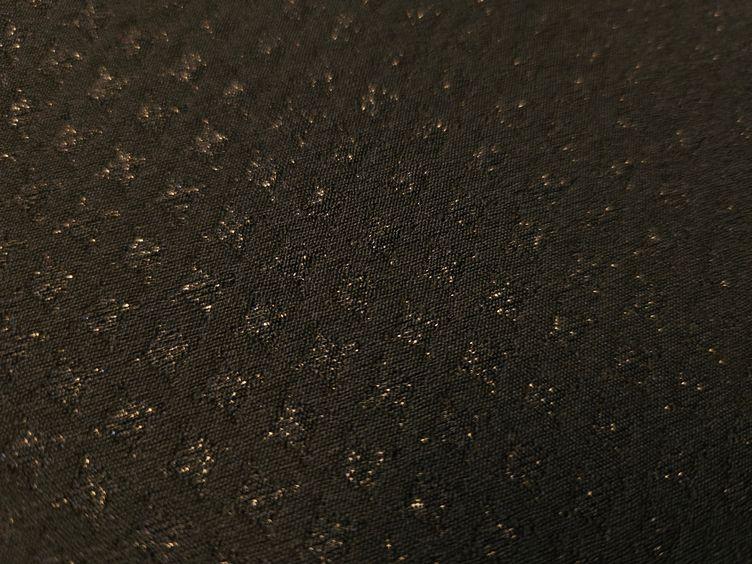 Riani Stretch Stoff Schwarz mit Silber - 1
