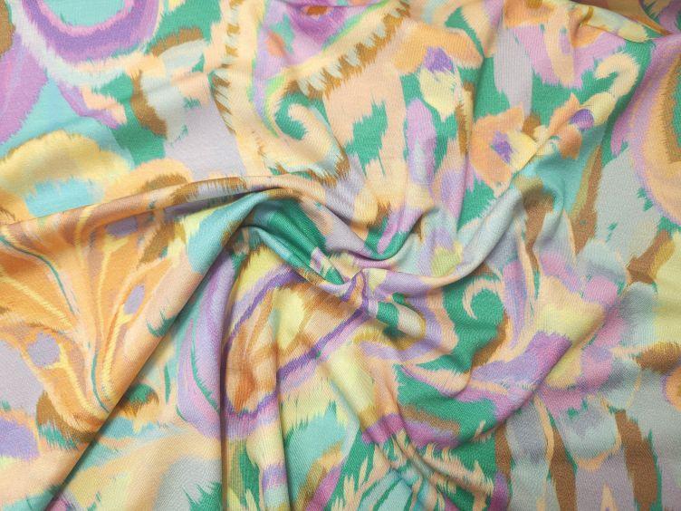 Viskosejersey Druck bunt
