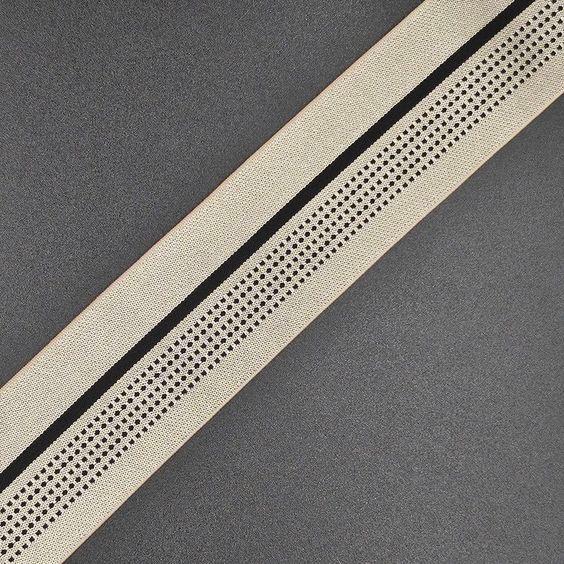 Bundelast 40mm, beige schwarz - 0