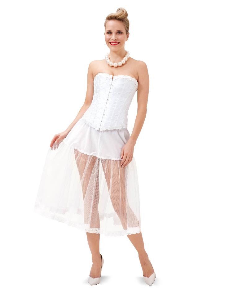 Unterrock und Stufenrock - 0