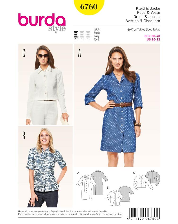 Kleid und Jacken