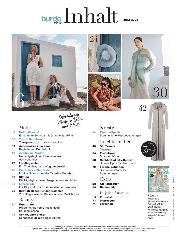 Burda style 7/2025 - 2