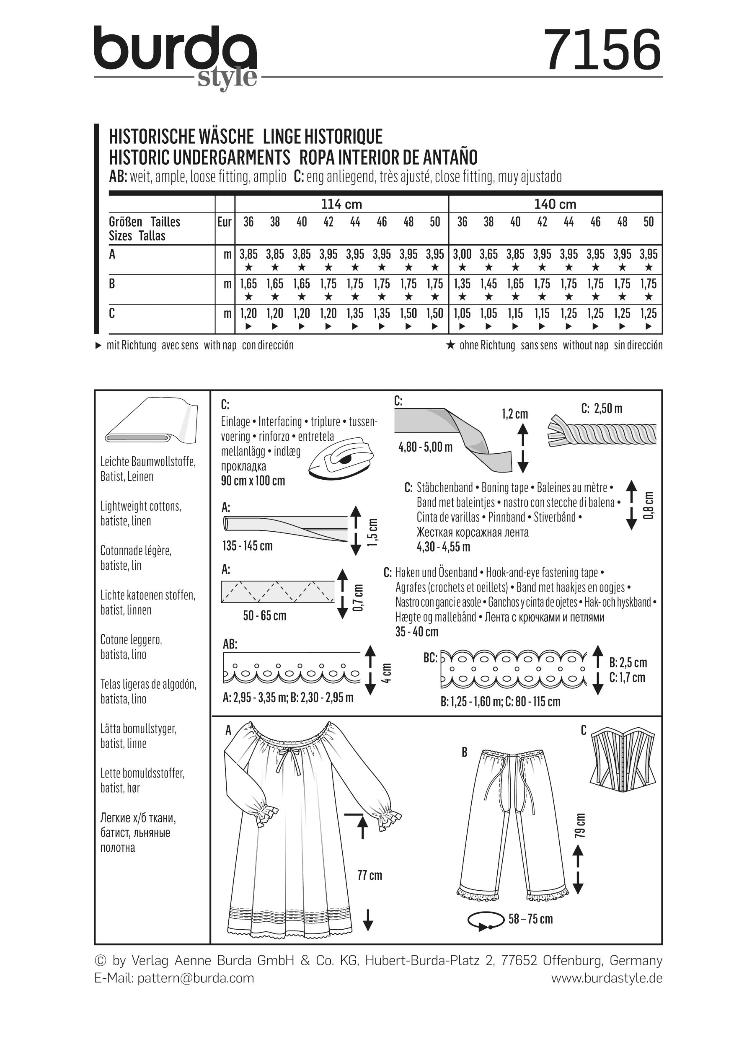 Historische Wäsche - 1