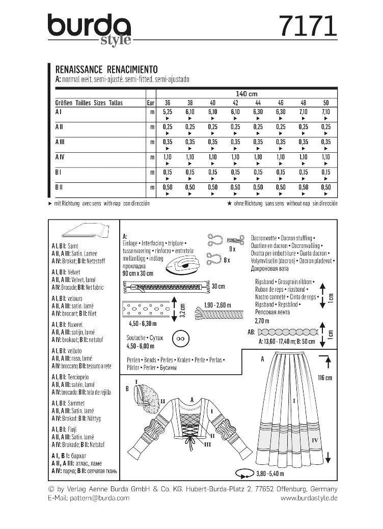 Historisches Renaissance Kleid - 0