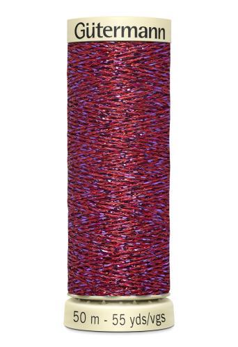 Gütermann Metalleffekt, pink 50m