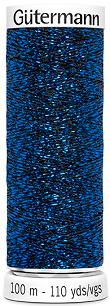 Sparkly Nähgarn, blau