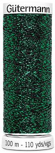 Sparkly Nähgarn, grün