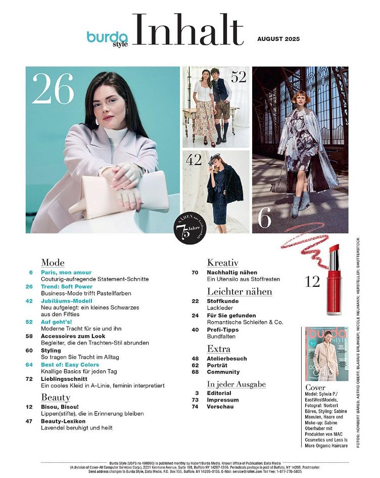 Burda style 8/2025 - 2