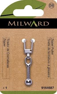 Milward green Zipper, silber