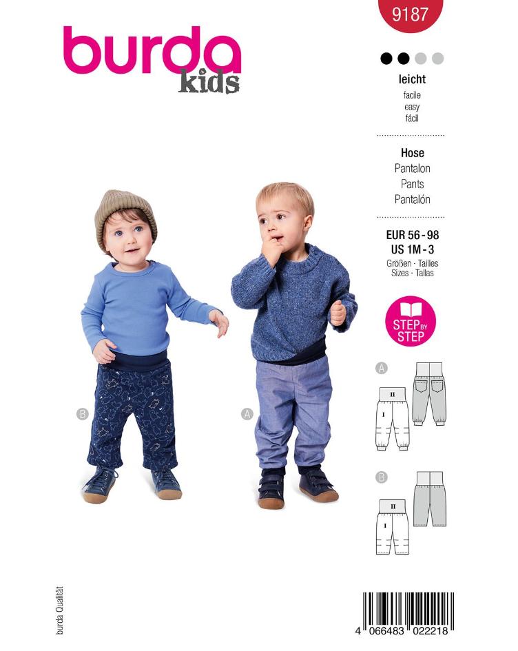 Baby Hosen mit Bündchen