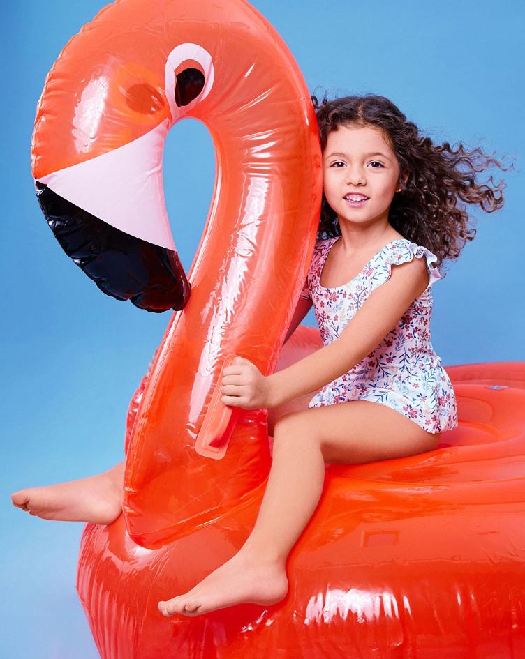 Badeanzug und Sonnenhut 104-146 - 2