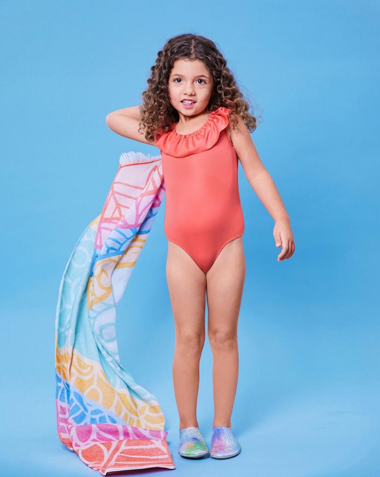 Badeanzug und Sonnenhut 104-146 - 1