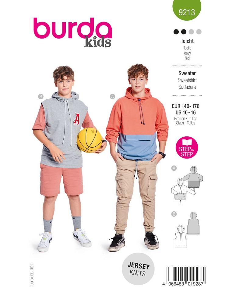 Kinderhoodie und Weste