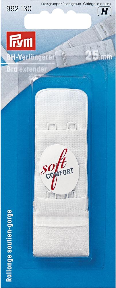 Prym BH-Verlängerer zum Einhaken, weiss 25 mm, 3 x 2 Haken
