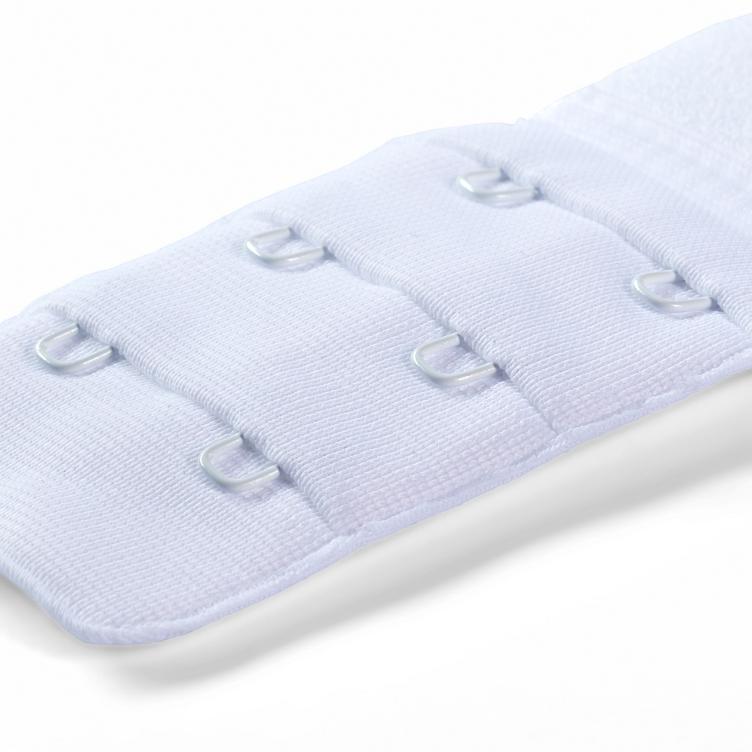 Prym BH-Verlängerer zum Einhaken, weiss 40 mm, 3 x 2 Haken - 1