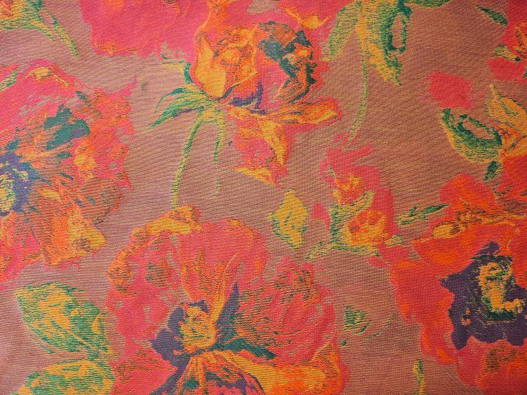 Baumwoll-Polyester leuchtende Farben - 0