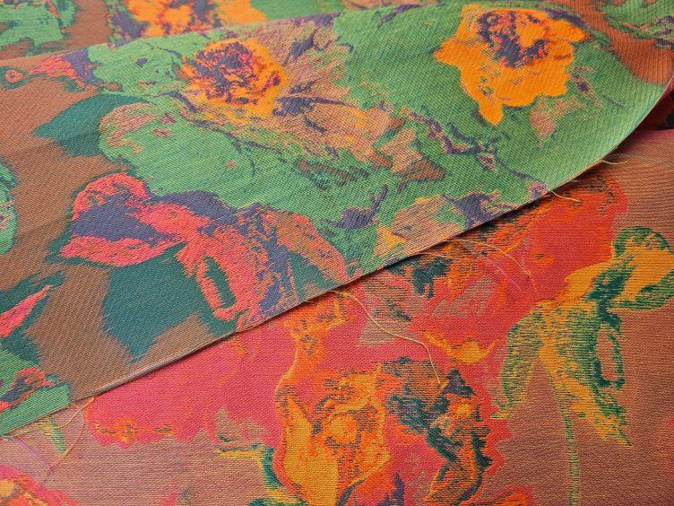 Baumwoll-Polyester leuchtende Farben - 2