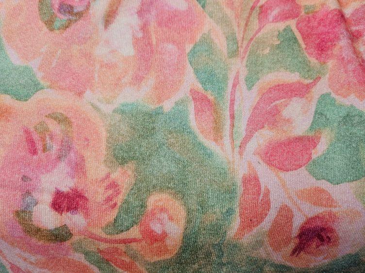 Floraler Viskose Jersey - 1