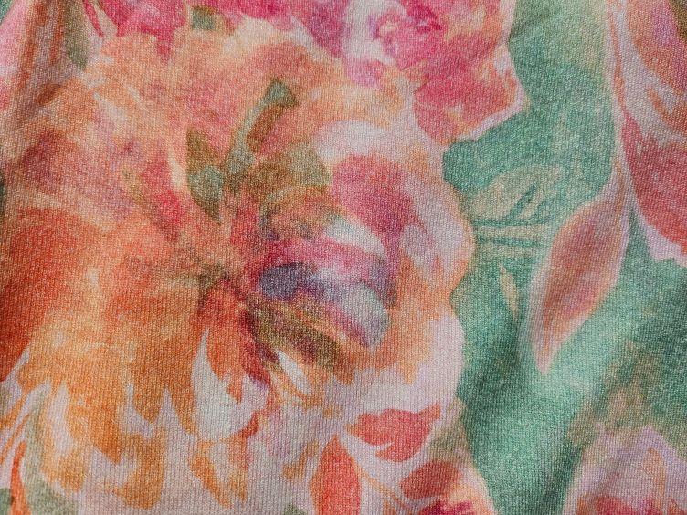 Floraler Viskose Jersey - 2