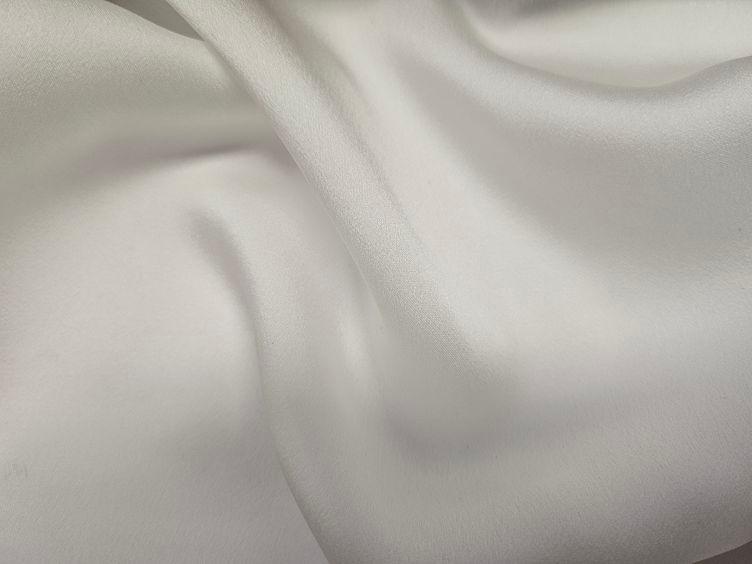 Seiden Chiffon weiss