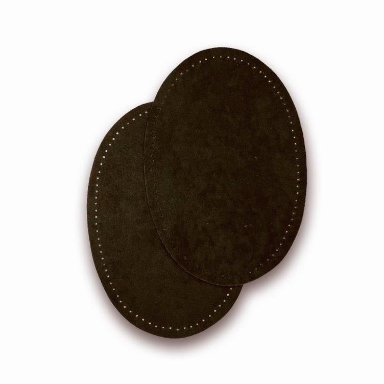 Edelweiss Patches Wildleder Imitat, dunkelbraun