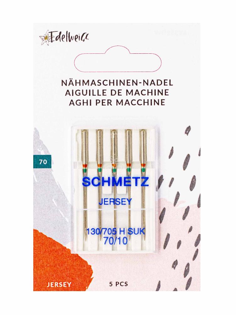 Edelweiss Nähmaschinennadel Jersey Kugelspitze, 70