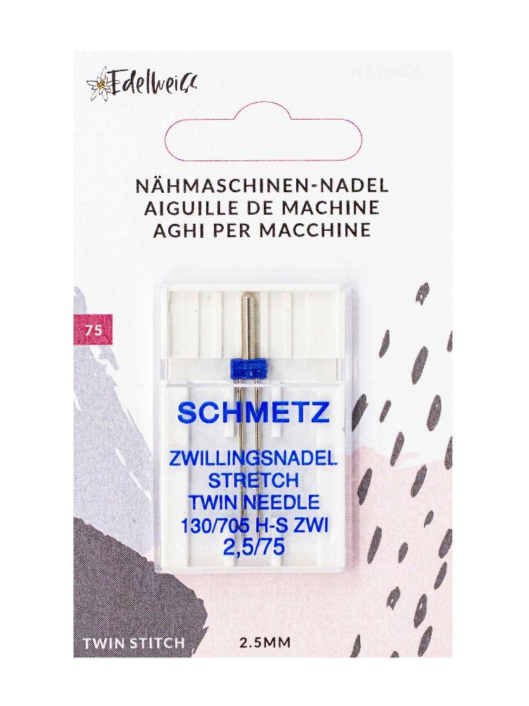 Schmetz Nähmaschinennadel Zwilling Stretch 2.5 mm