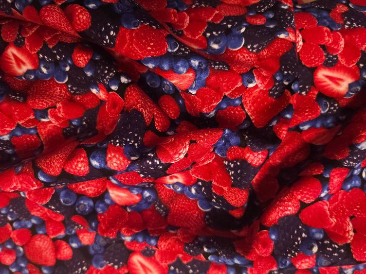 Fruchtsalat Baumwollstoff