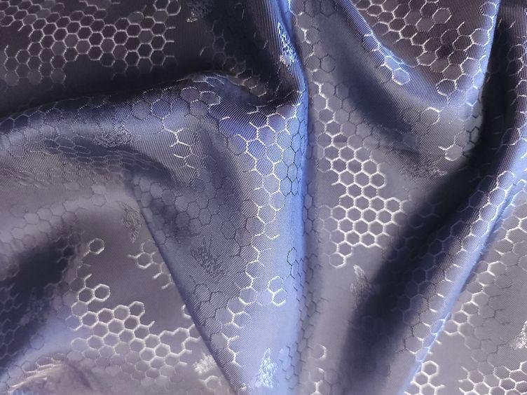 Futterstoff Bienen, grau