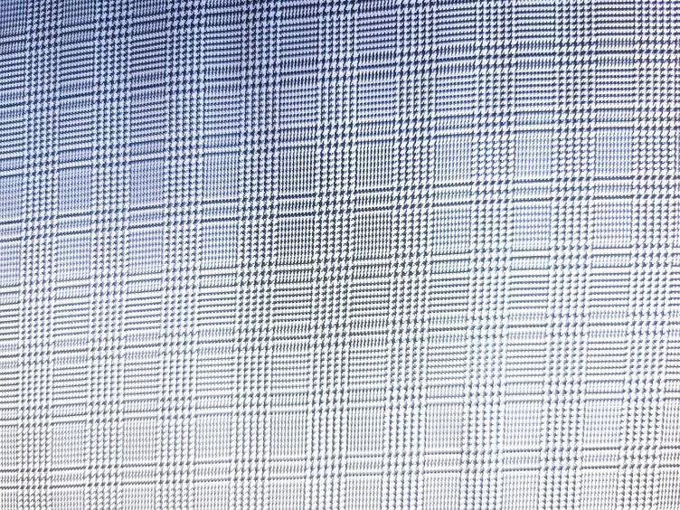 Futterstoff Glencheck, grau - 0