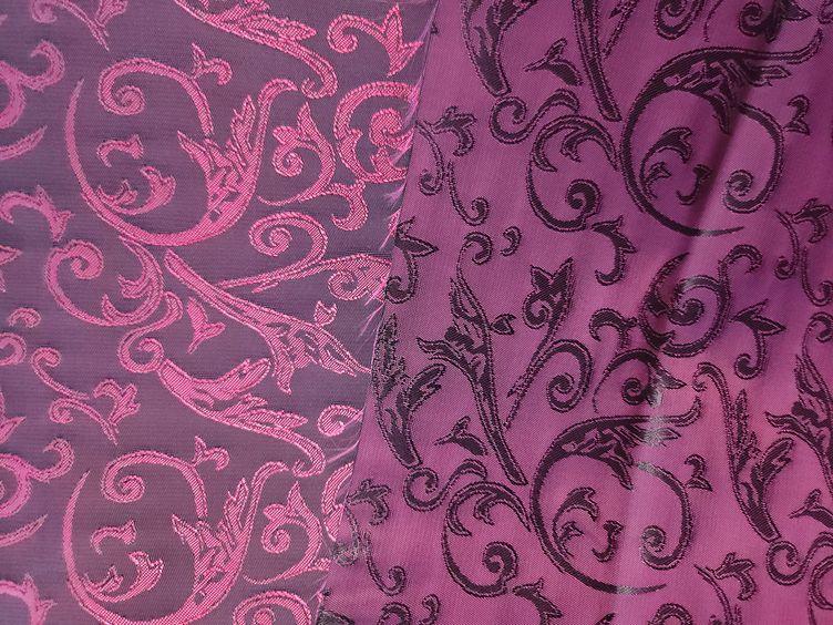 Futterstoff Ranken rot - 0