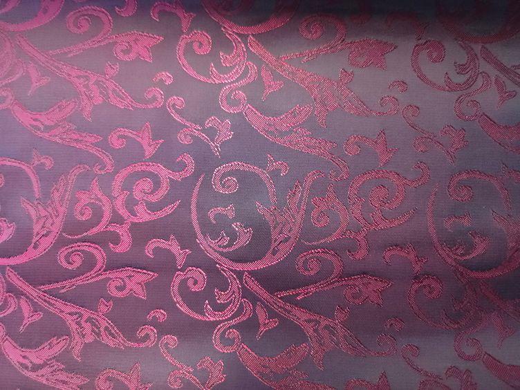 Futterstoff Ranken rot - 1