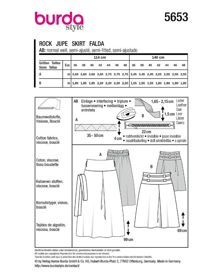 Midi Faltenröcke - 1