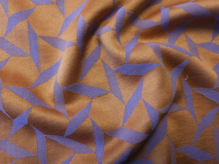 Beidseitiger Viskosestoff, Bonze Lila