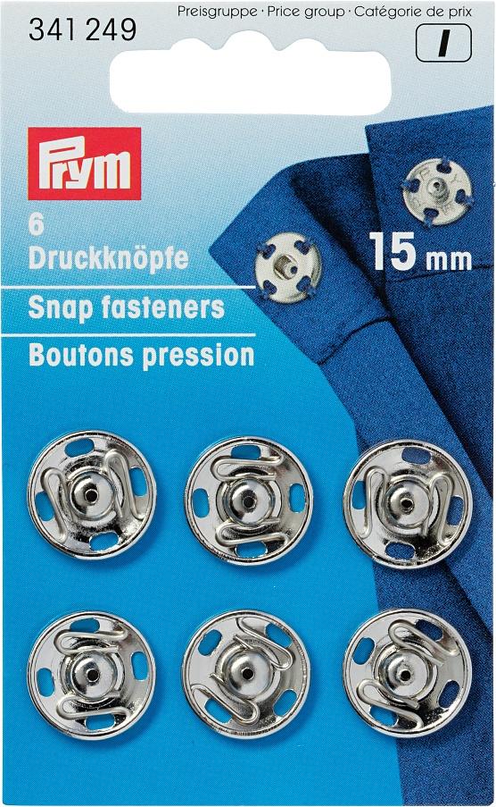 Prym Druckknöpfe zum Annähen 15mm, div Farben