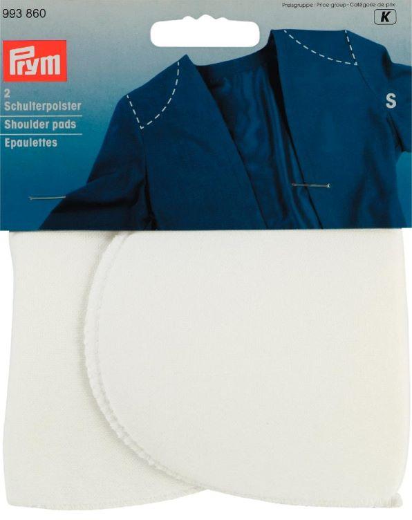 Prym Schulterpolster Gr. S schwarz/weiss/haut - 1