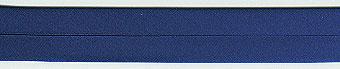 Satin Schrägband 40/20mm, blau