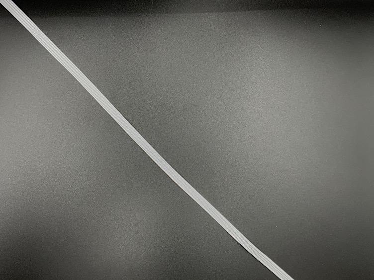 Elast 8 mm Universal schwarz und weiss