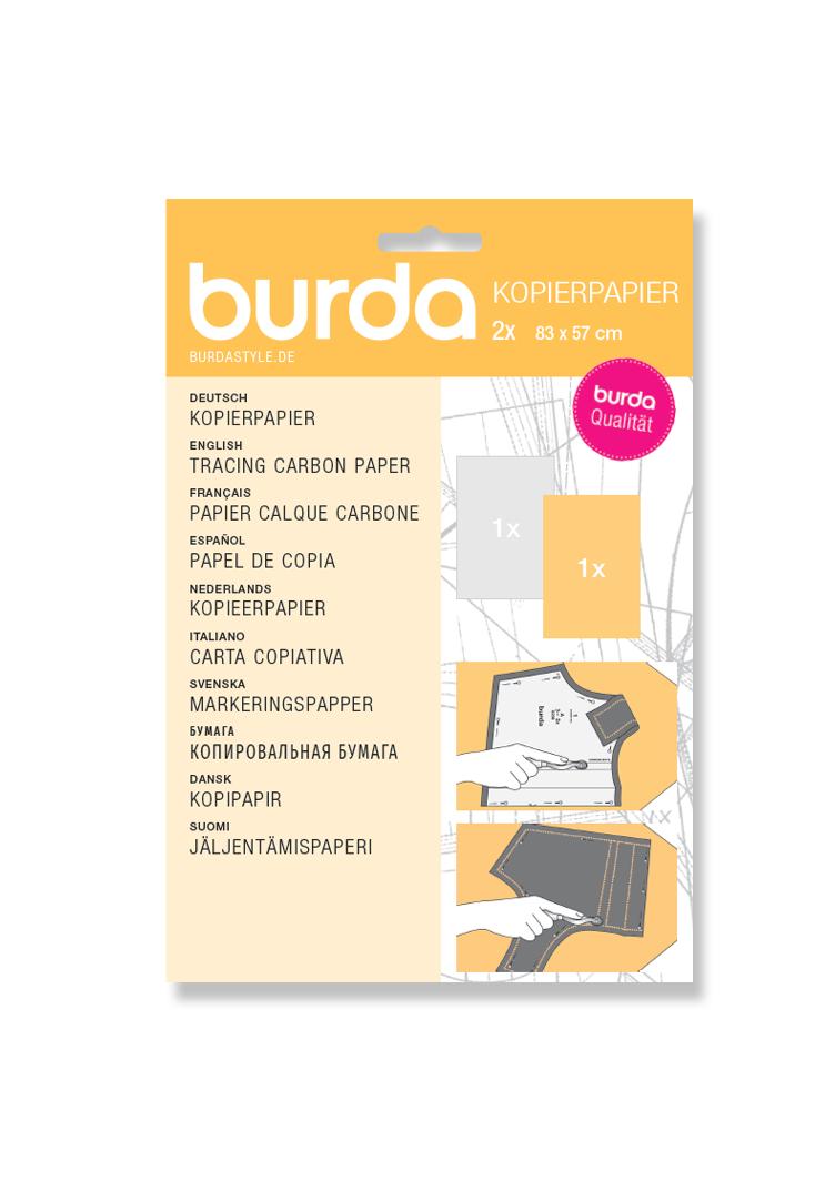 Burda Kopierpapier weiss/gelb